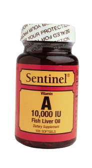 Sentinel Vit. A 10,000 Iu 100'S