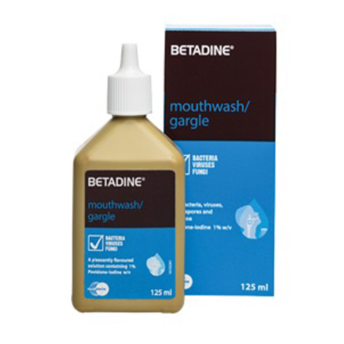 Betadine Gargle &amp; Mouthwash 250Ml