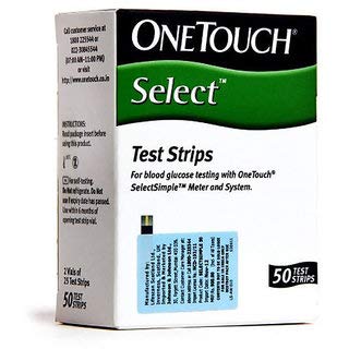 One Touch Select Test Strips 50