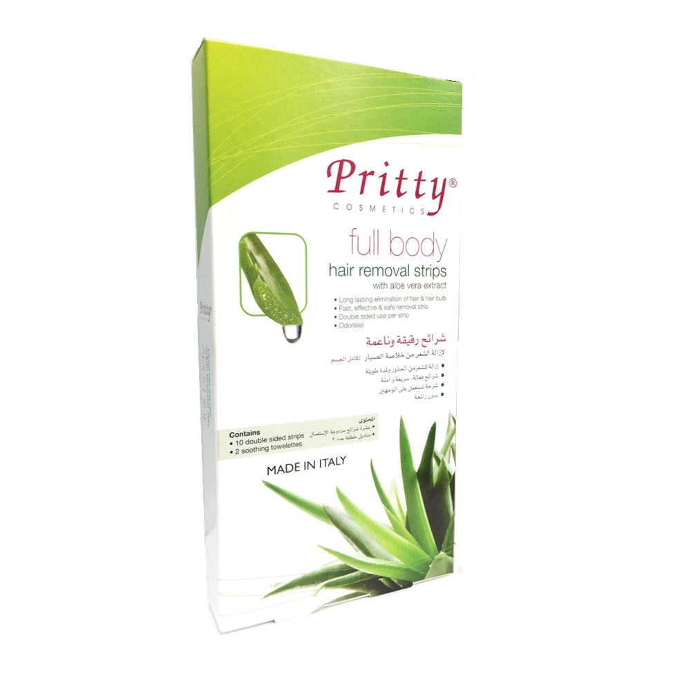 Pritty Hairremoval Body Strip 10'S