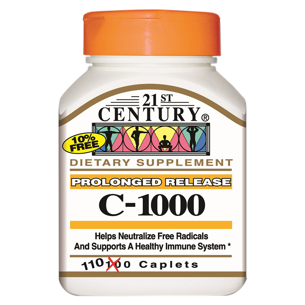 21 Century C-1000Mg Prolonged Release