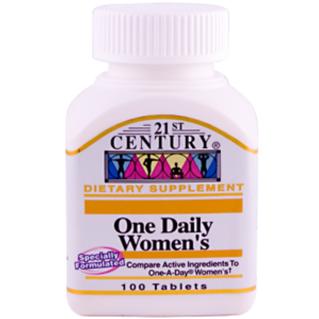 21 Century One Daily Women Tab 100'S#