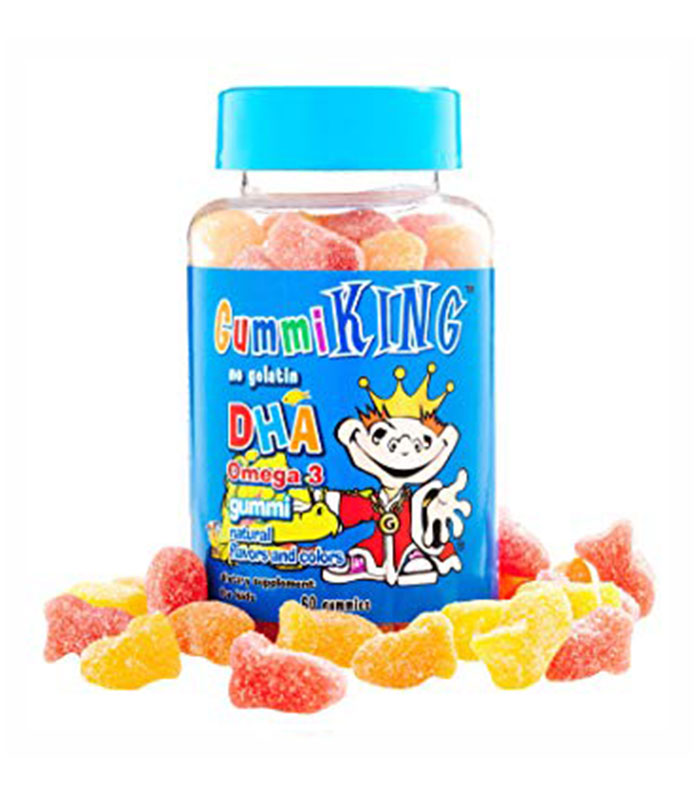 Gummi King Dha Omega-3 Chewing Tabs  60'