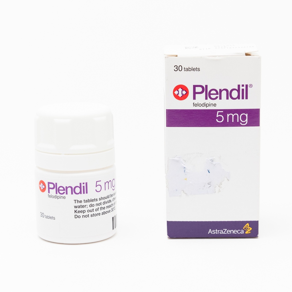 Plendil 5Mg Tablet 30'S-