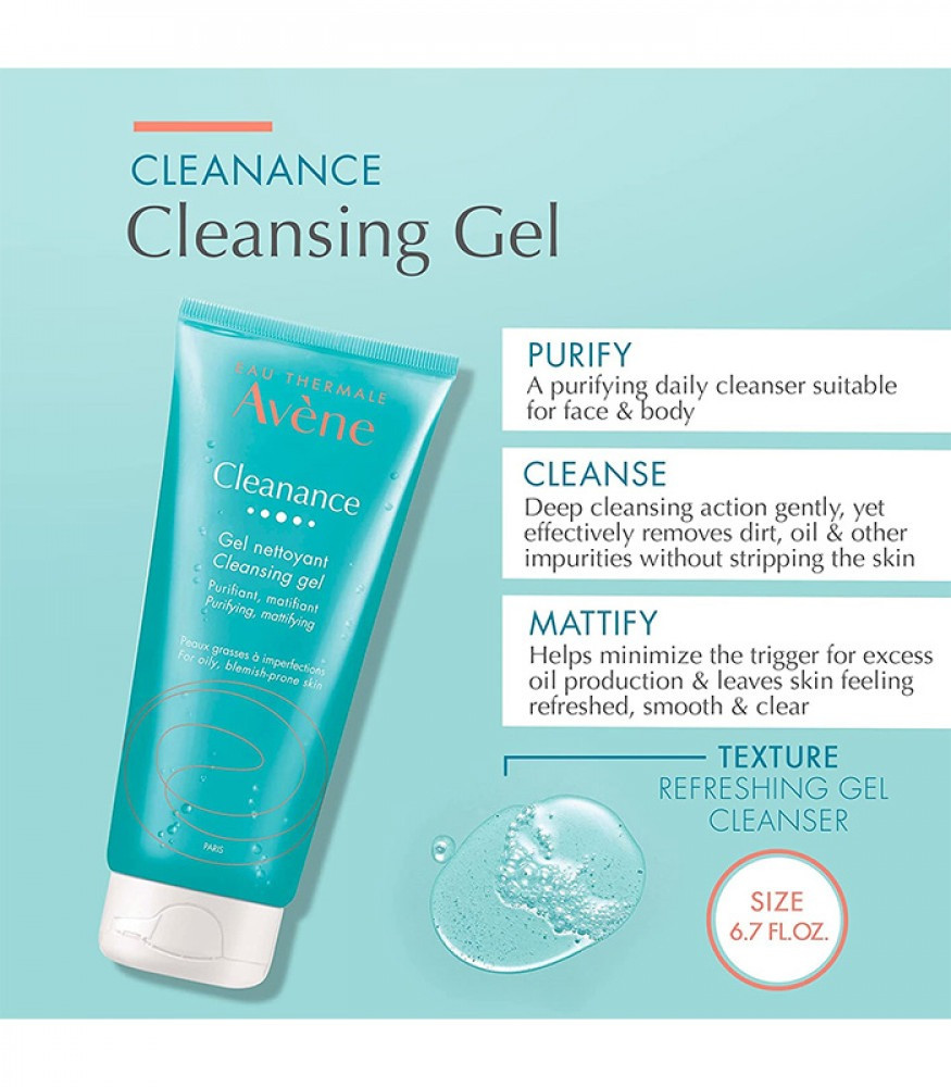 Avene Cleanance Gel 200Ml