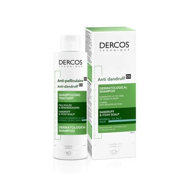 Vichy Dercos Anti-Dandruff Shampoo For Normal To Oily Hair 200Ml.