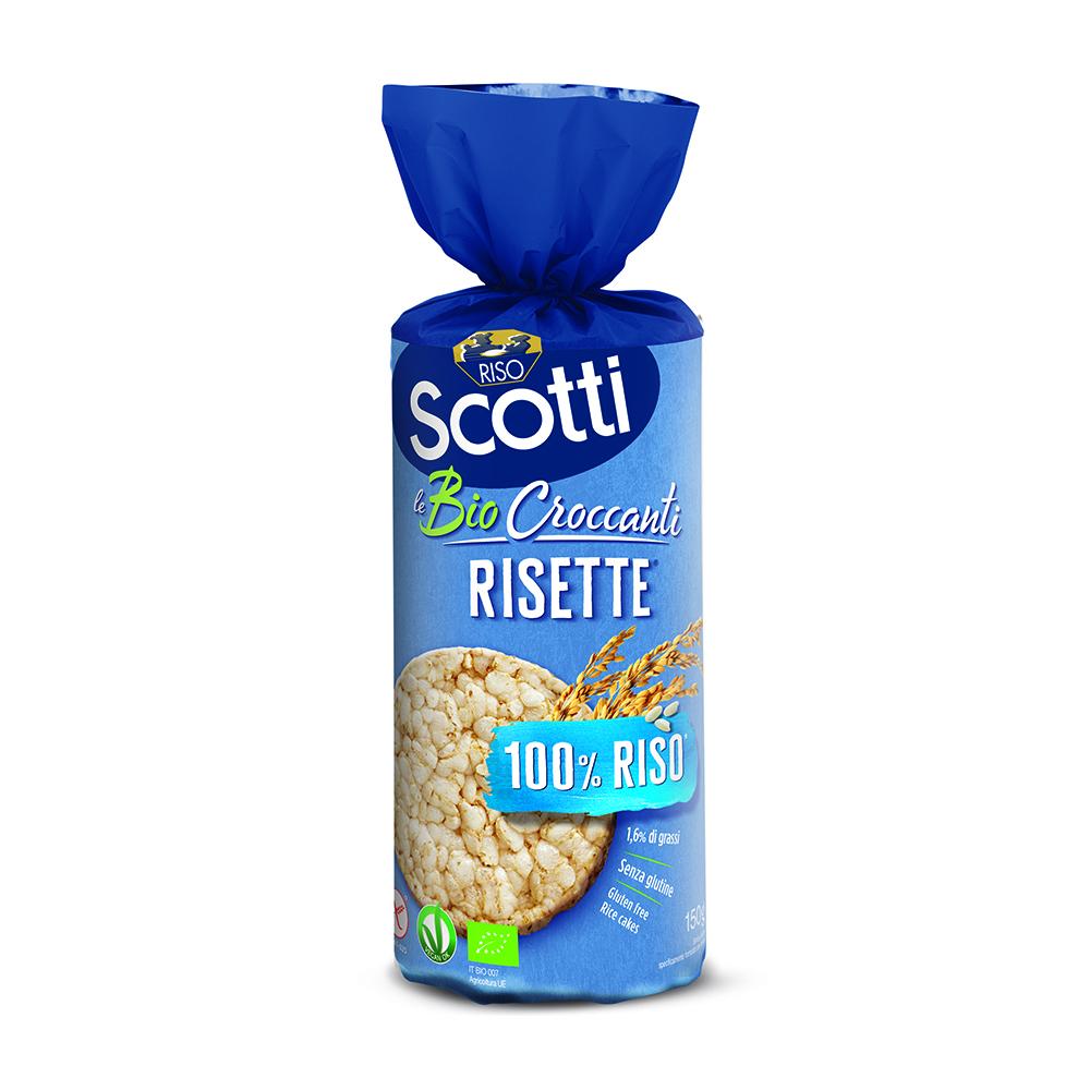 RISO SCOTTI ORGANIC 100% RICE CAKE 150G