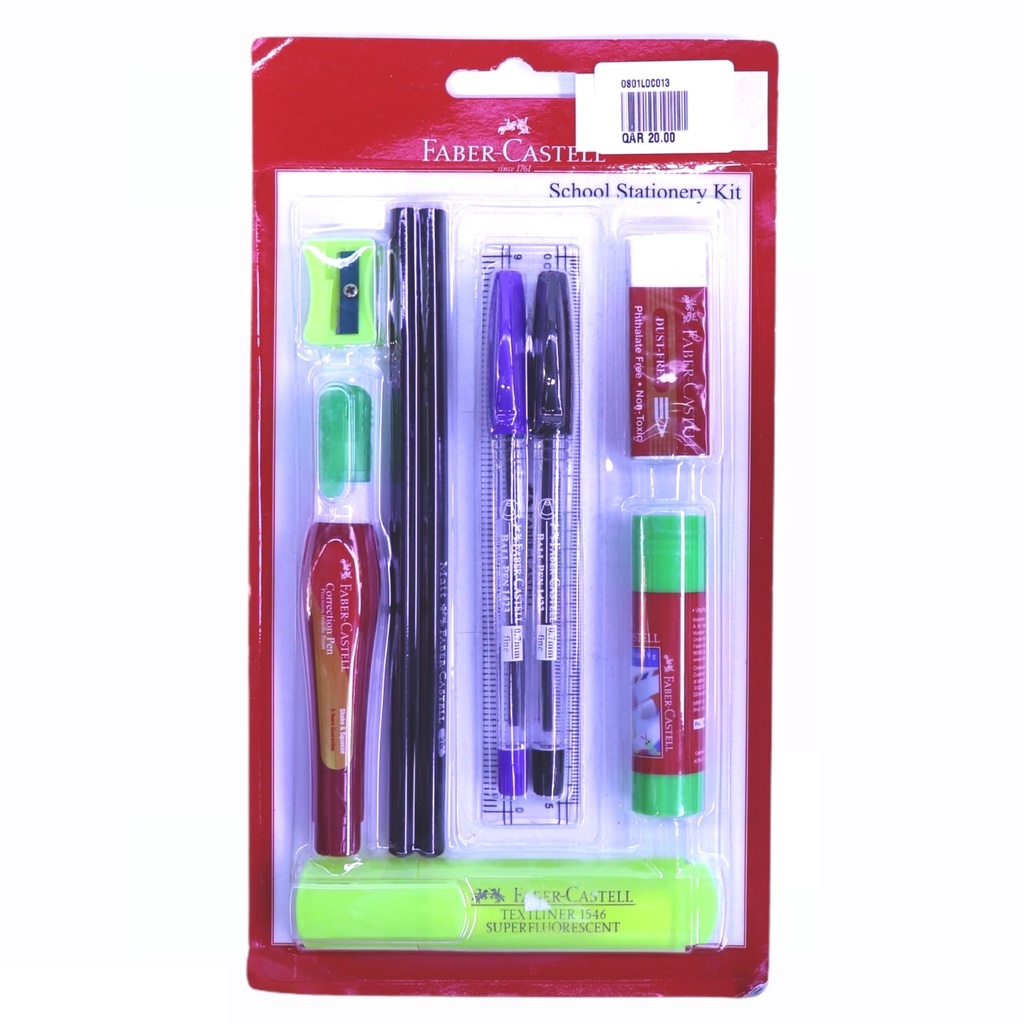 Faber Castell School Stationery Kit