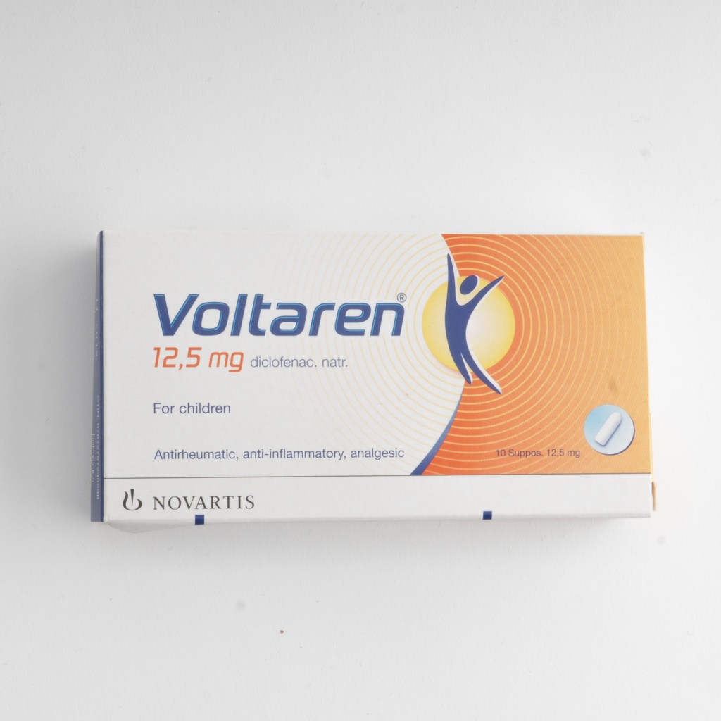 Voltaren 12.5Mg Suppository10'S-