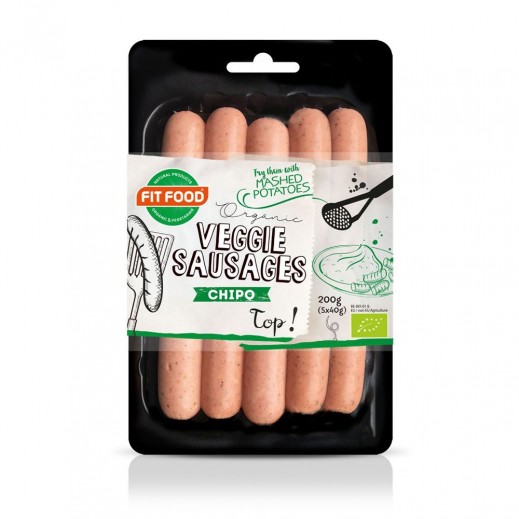 FIT-FOOD ORGANIC
VEGETARIAN SAUSAGE
VEGGICHIPO 200G