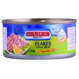 AMERICANA LIGHT TUNA FLAKES N VEG OIL 3X170G