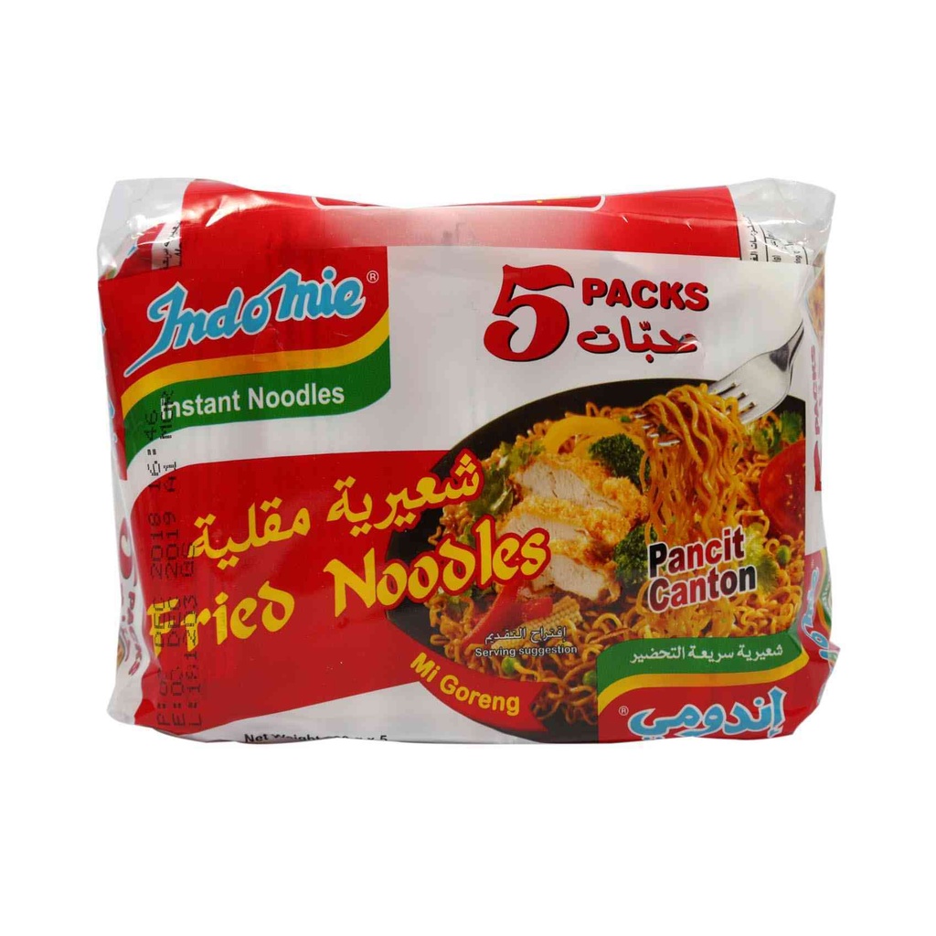 INDOMIE Instant  noodle Fried noodles Pancit Canton 5x80g