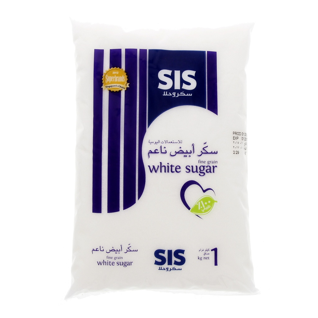 SIS GRANULATED  SUGAR 1 KG