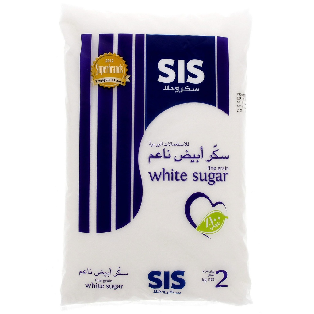 SIS GRANULATED  SUGAR 2 KG