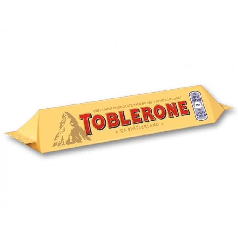 Toblerone  Honey &amp; Almond Nougat 35 gm