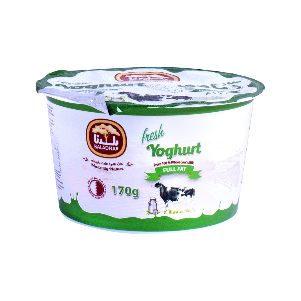 Baladna Yogurt Cow Full Fat  170g