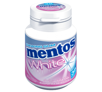 Mentos White Gum Tutti Frutti