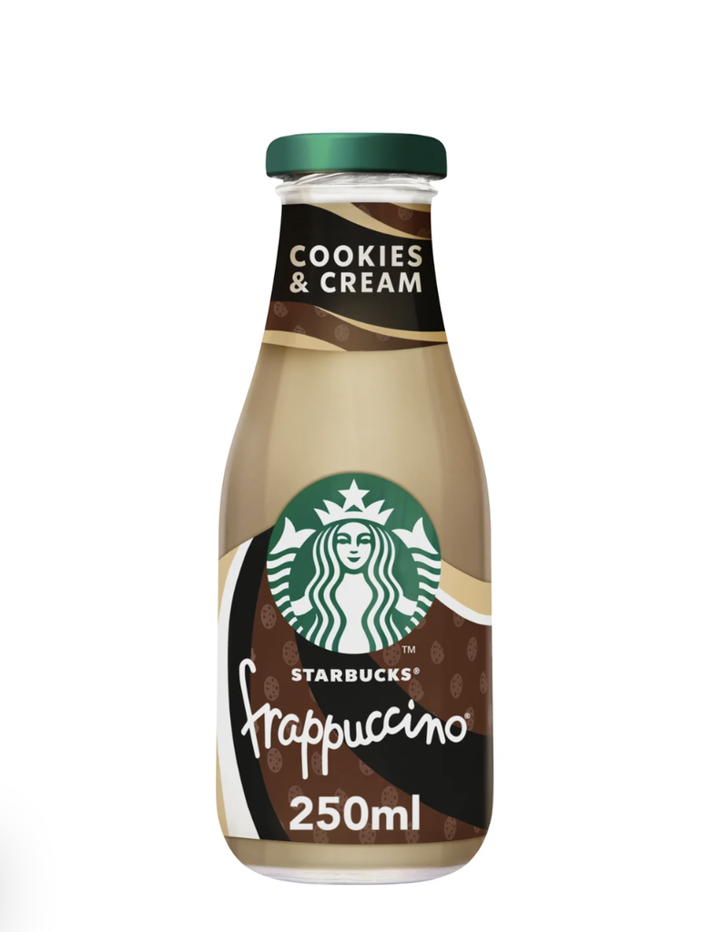 Starbucks Frappuccino Cookies &amp; Cream Coffee Drink 250ml