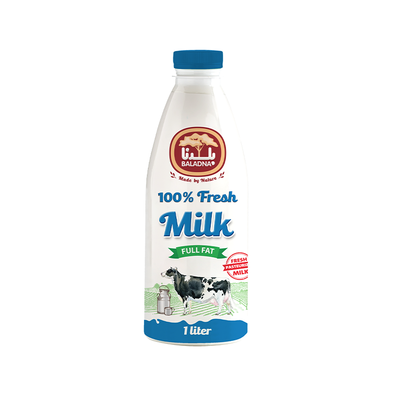 Baladna Cow Fresh Milk Full Fat 1L ​