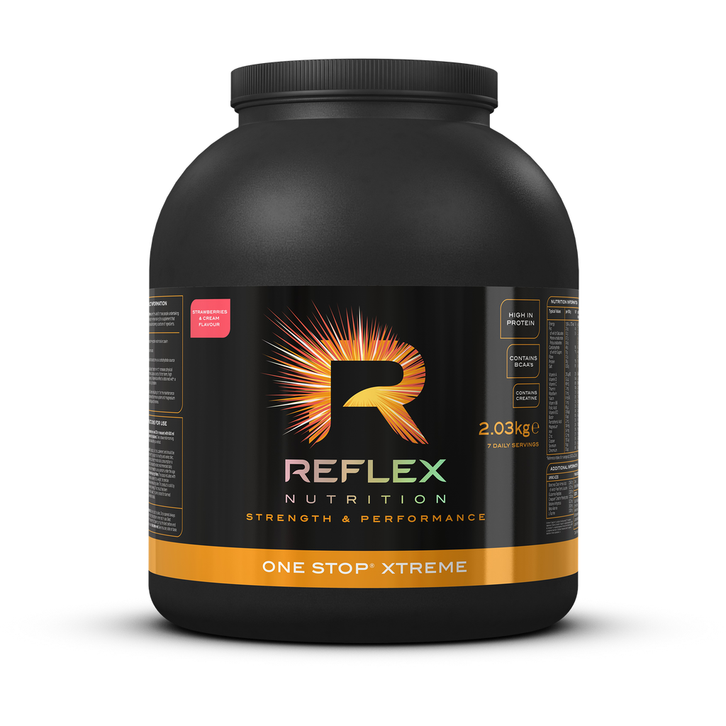 REFLEX NUTRITIONOne Stop Xtreme Strawberries and Cream powder 4.35kg