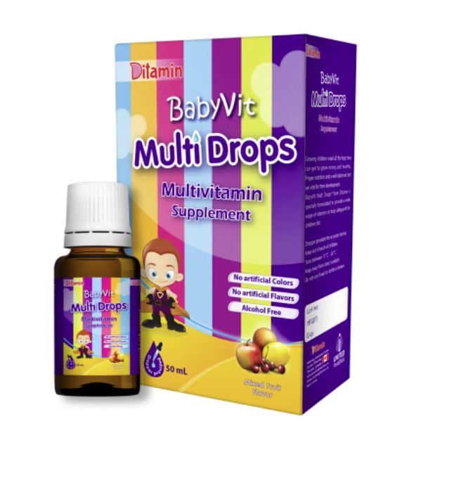 Ditamin Babyvit Mutli Drops 50Ml