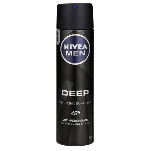 Nivea Men Deo Spray Deep  150Ml