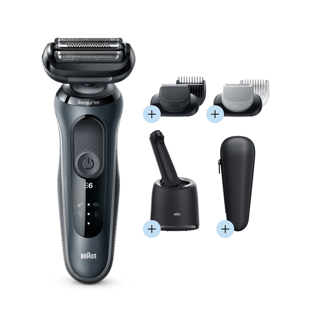 Braun Blk Ap Clean &amp; Close Shaver 1X6