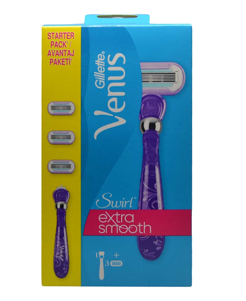 Gillette Venus Swirl Extra Smooth With 3 Blades