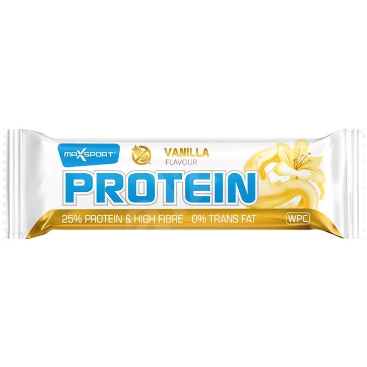 MAXSPORT PROTEIN BAR VANILLA 60gm