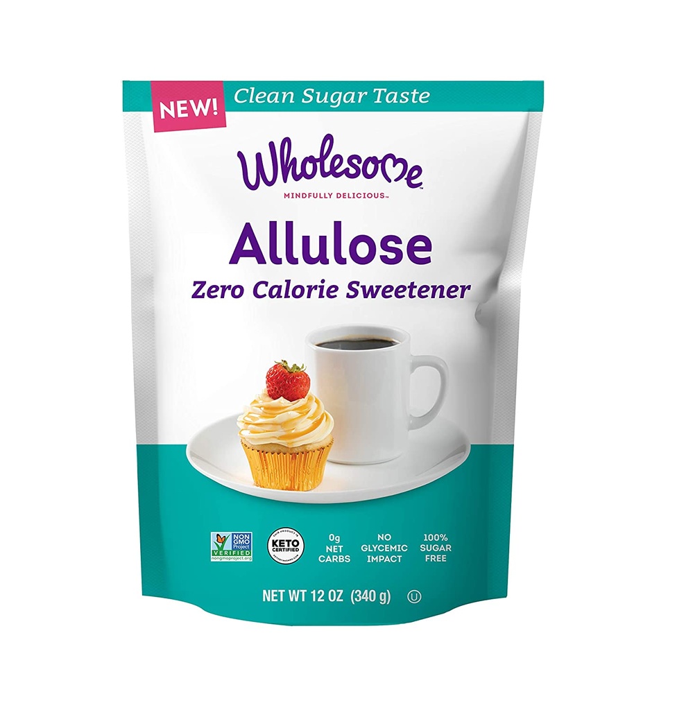 WHOLESOME ALLULOSE ZERO CALORIE GRANULATED 340gm