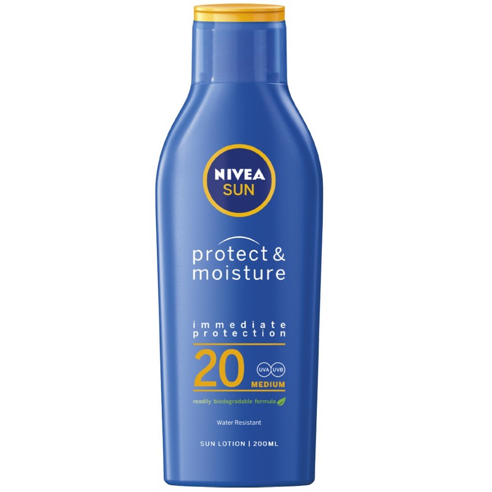 Nivea Moisturising Sun Lotion Spf20 200Ml 