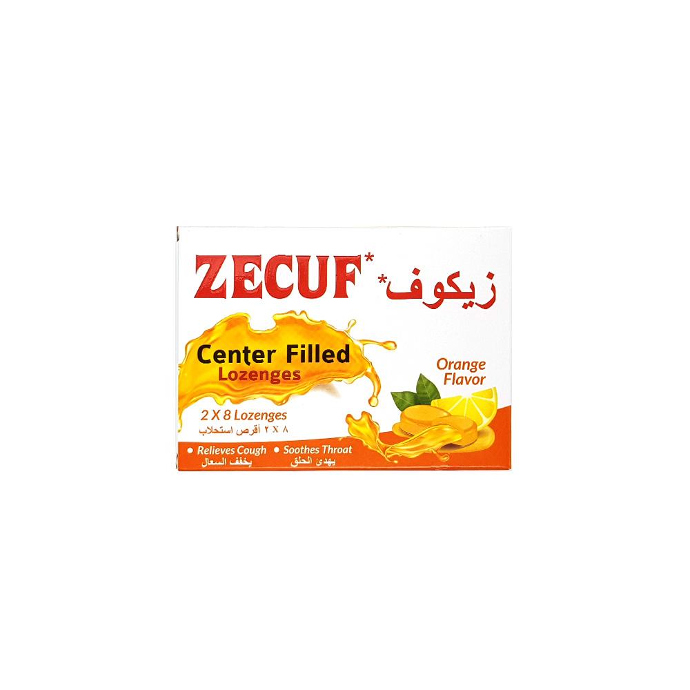 Zecuf  Lozenges Center Filled Orange 16S