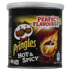 PRINGLES HOT&amp;SPICY 40GM