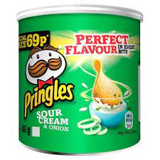 PRINGLES SOUR AND CREAM 40 GM