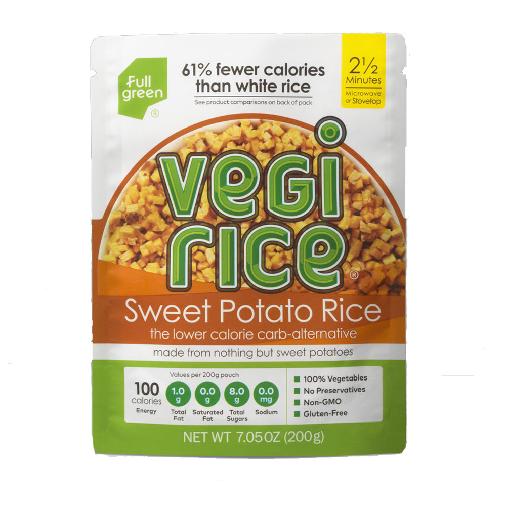 FULL GREEN VEGI RICE, SWEET POTATO RICE 200G 