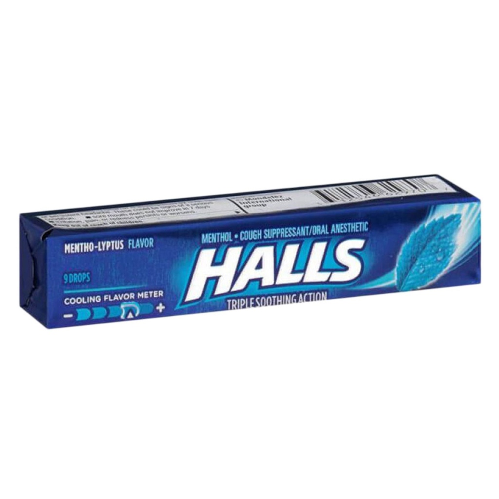 HALLS MENTHOL CANDY 25.5gm