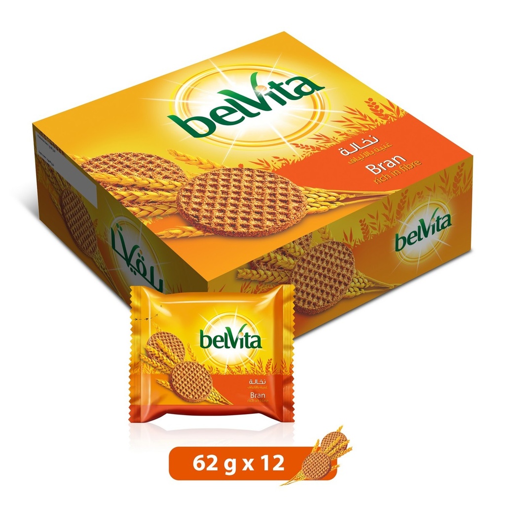 BELVITA BRAN BISCUIT 62gm