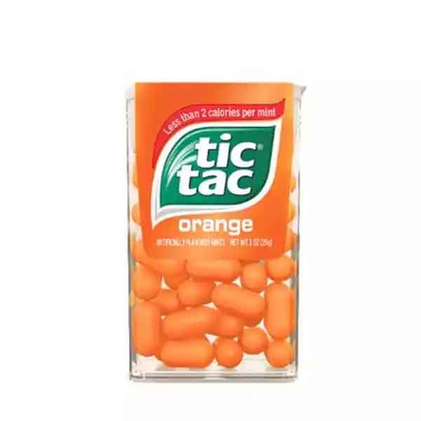 TIC TAC ORANGE 18gm