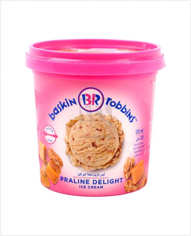 BR PRALINE DELIGHT ICECREAM 120ml