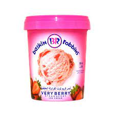 BR STRAWBERRY ICECREAM 500ml