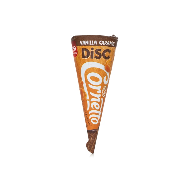 CORNETTO DISC 140ML VANILLA &amp; CARAMEL