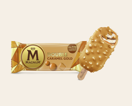 MAGNUM DOUBLE CARAMEL 90 ML GOLD 