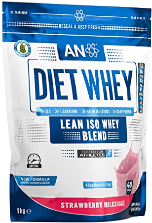 Diet Whey 1Kg Strawberry Milkshake