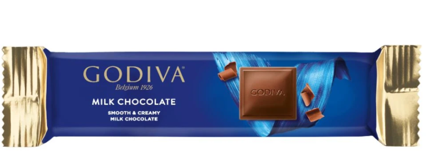 GODIVA PURE BAR MILK.32 GM