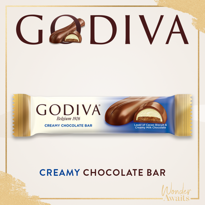 GDV CREAMY CHOCOLATE BAR.35GM.REGULAR