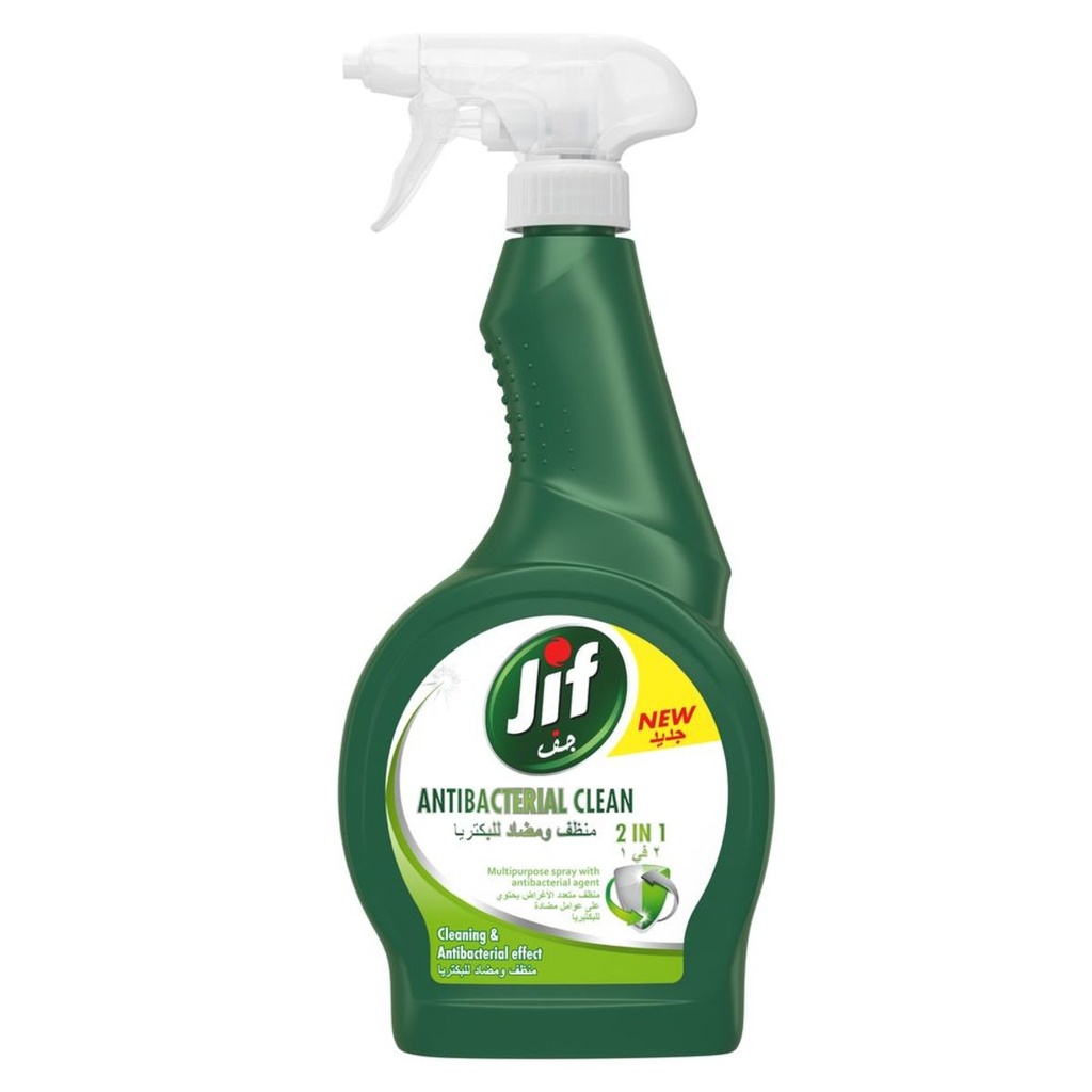 JIF ULTRA HYGIENE 500ML ANTIBAC CLEAN 2in1 SPRAY