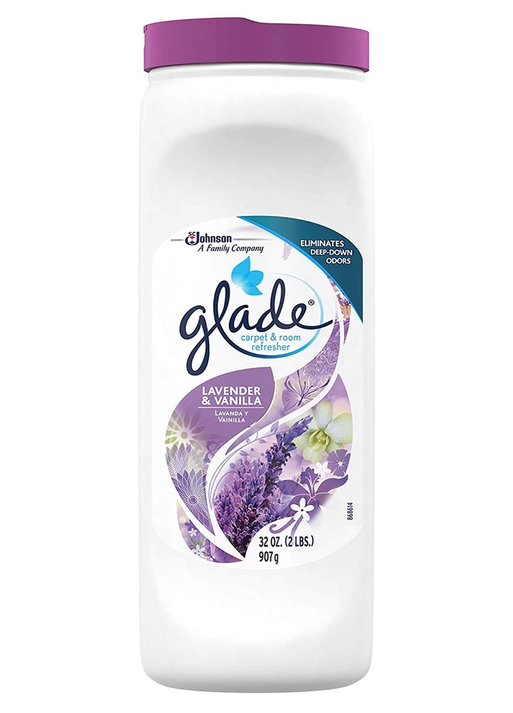 GLADE Carpet&amp;Room POWDER 320Z LAVENDER