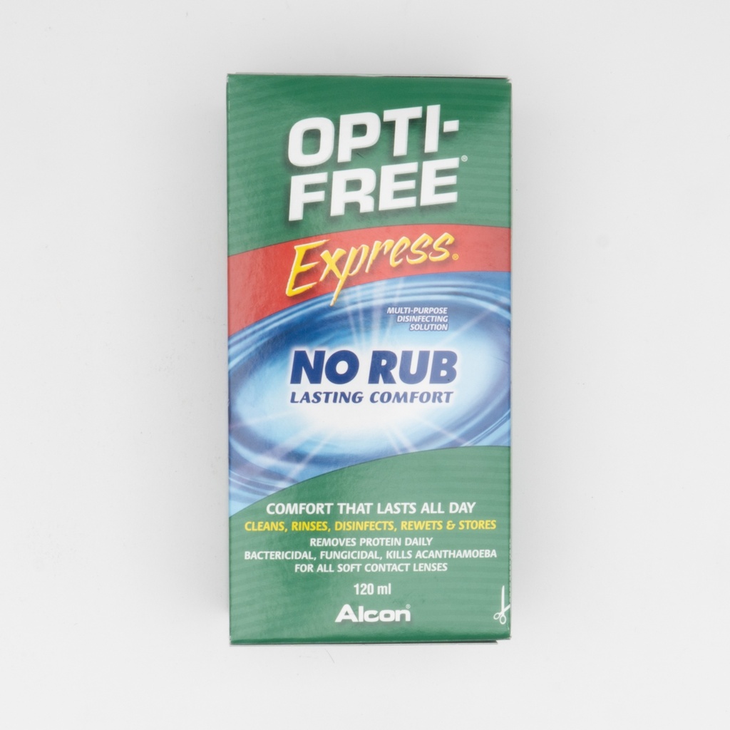 Optifree Exp. Lens Solution. 120Ml-