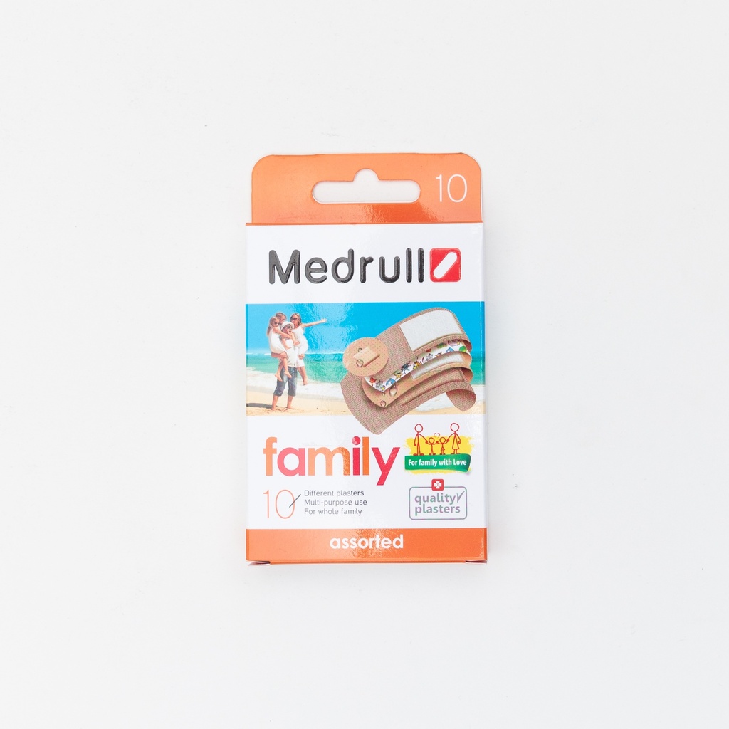 Medrull Plaster Family 10'S-