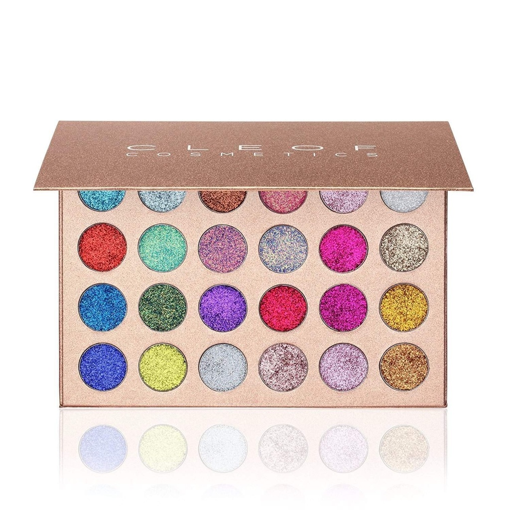 CLEOF COSMETICS GLITTER PALETTE-